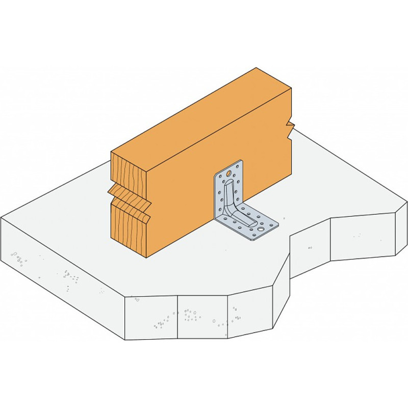 EQUERRE RENFORCEE E2 90-90-65-2.5
