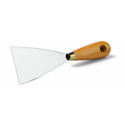COUTEAU PEINTRE INOX 4 CM MANCHE BOIS