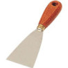 COUTEAU PEINTRE INOX 4 CM MANCHE BOIS