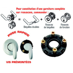 ROSACE ALU  ARGENT VOYANT 6600