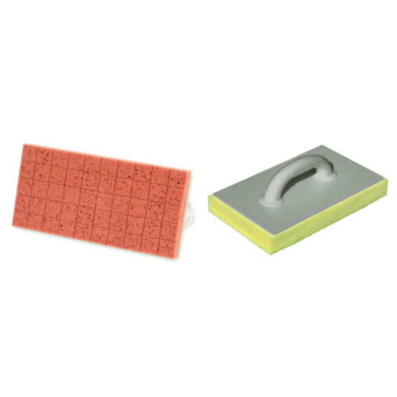 PLATOIR A NETTOYER EPONGE QUADRILLE MONOBLOC 34X17CM