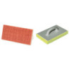 PLATOIR A NETTOYER EPONGE QUADRILLE MONOBLOC 34X17CM