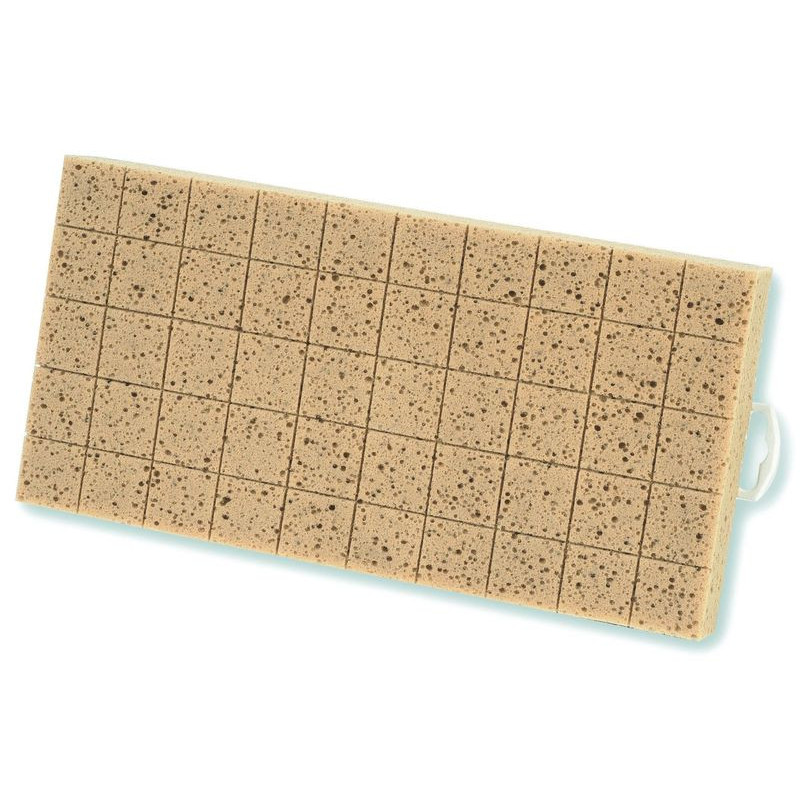 PLATOIR A NETTOYER EPONGE QUADRILLE MONOBLOC 34X17CM