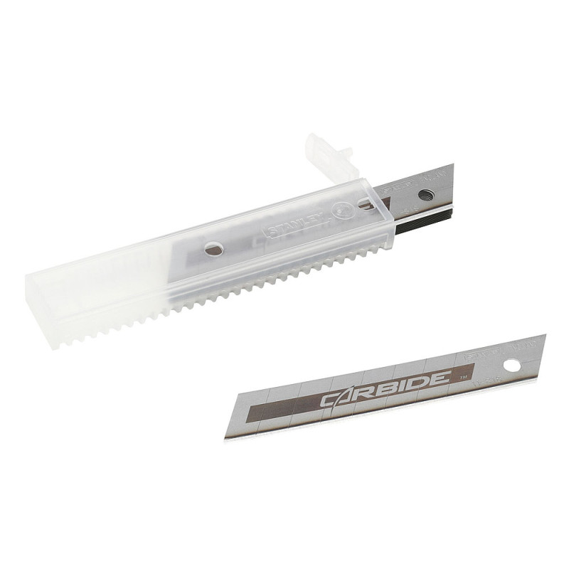 LAMES DE CUTTER 18MM FATMAX AU CARBURE DE TUNGSTENE - CARTE 10 LAMES