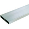 REGLE ALUMINIUM RECTANGULAIRE 1 VOILE -L 2M + EMBOUTS