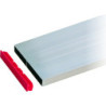 REGLE ALUMINIUM RECTANGULAIRE 1 VOILE -L 2M + EMBOUTS