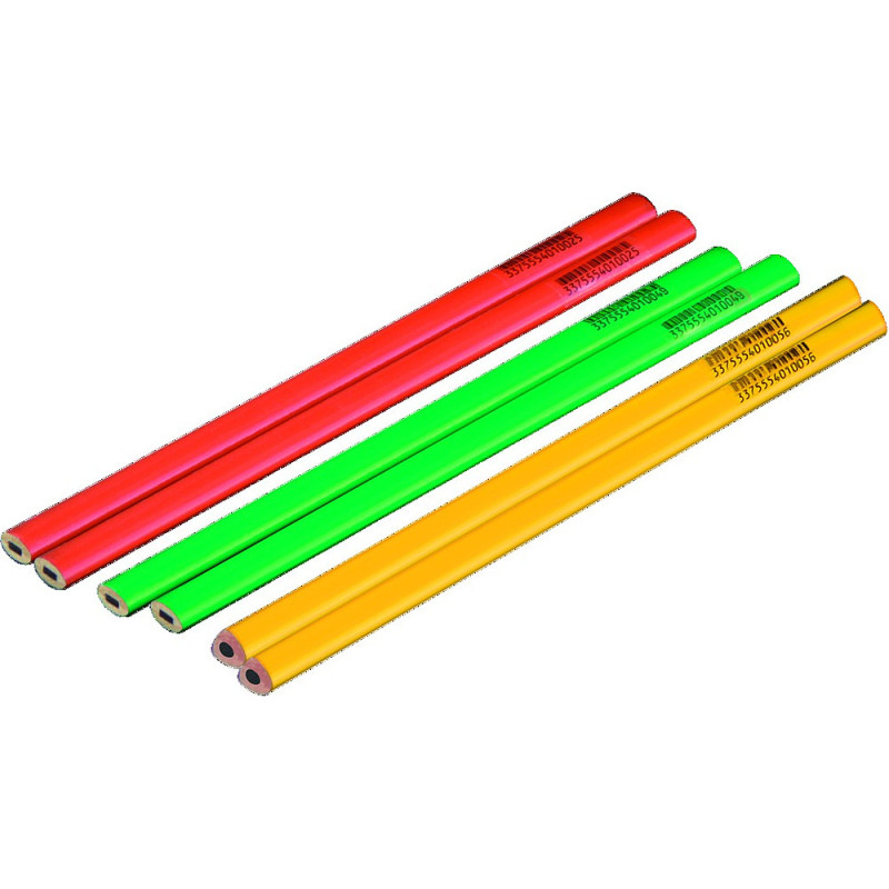CRAYON TAILLEUR DE PIERRE VERT 30CM BOITE DE 12