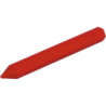 CRAIE ROUGE HEXAGONALE L.120MM BOITE DE 12