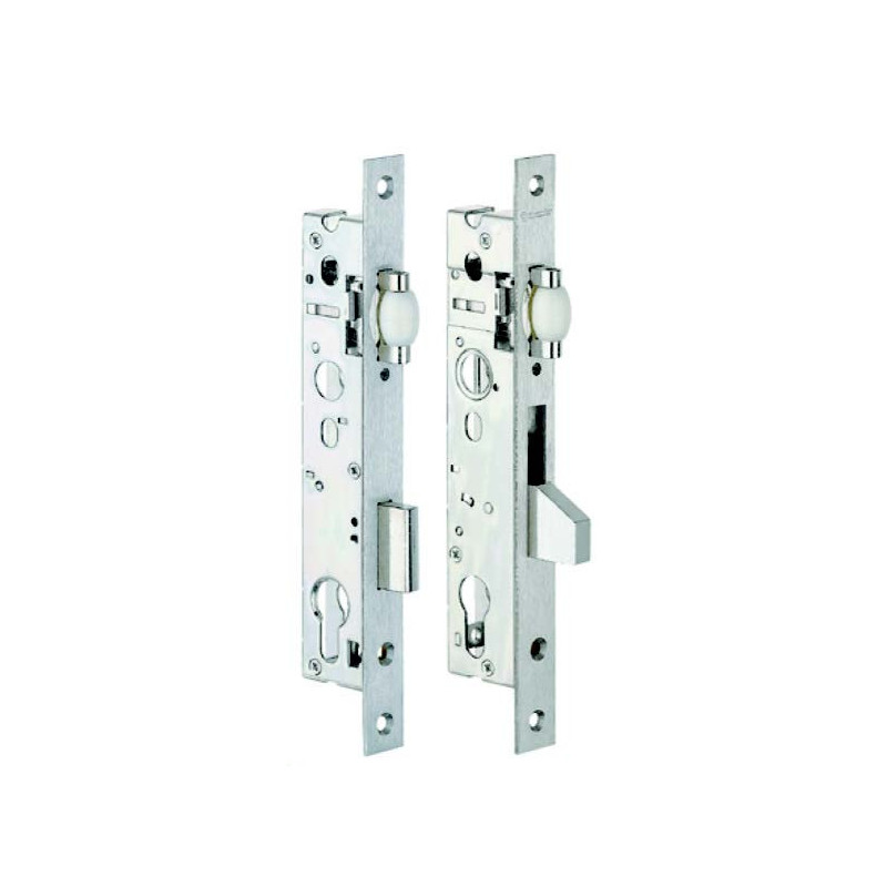 SERRURE POUR MENUISERIE METAL 1 POINT A ROULEAU 36  SANS CYLINDRE 2264