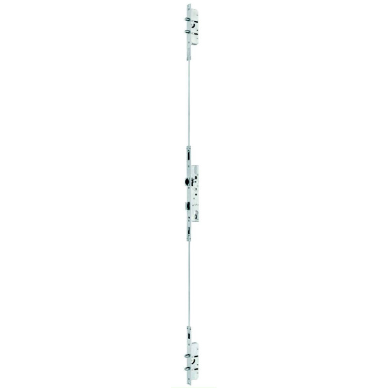 SERRURE POUR MENUISERIE METAL 3 - 5 POINTS SANS CYLINDRE 92-45 ENCASTREE