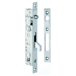 SERRURE POUR MENUISERIE METAL 1 POINT A CROCHET BASC 36 SANS CYLINDRE
