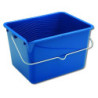 SEAU A PEINTURE RECTANGULAIRE BLEU 13L
