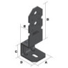 PIED DE PERGOLA LRG60 HT50