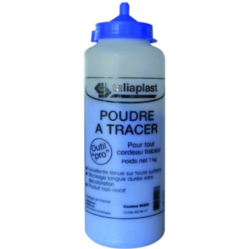 POUDRE A TRACER BLEUE 1000G