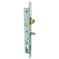 SERRURE POUR MENUISERIE METAL 1 POINT A CROCHET AVEC CYLINDRE 2825 AVEC GACHE