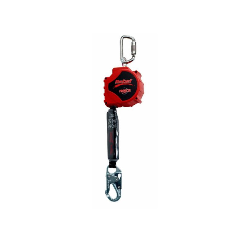 ANTICHUTE ENROULEUR A RAPPEL AUTOMATIQUE REBEL 6M