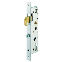 SERRURE POUR MENUISERIE METAL 1 POINT A CROCHET 92-41-26 SANS CYLINDRE