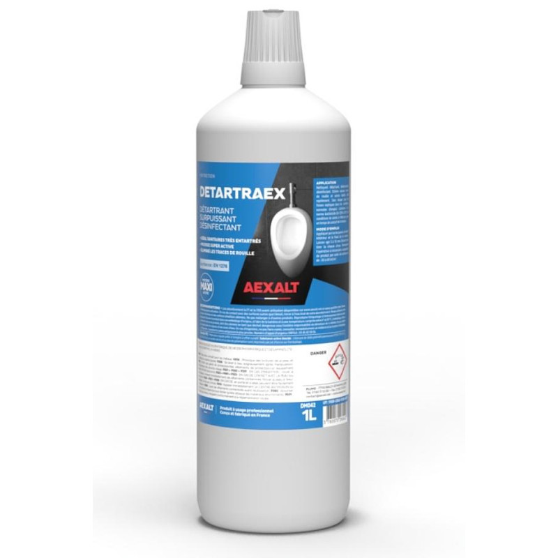 DETARTRANT SURPUISSANT DESINFECTANT DETARTRAEX 1L