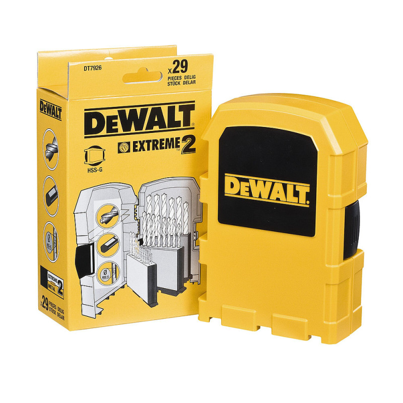 Coffret plastique de 29 forets métal HSS-G Extreme
