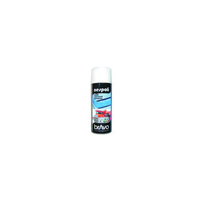 PEINTURE AEROSOL ACRYLIQUE SOUS-COUCHE POUR PLASTIQUE INCOLORE 400ML