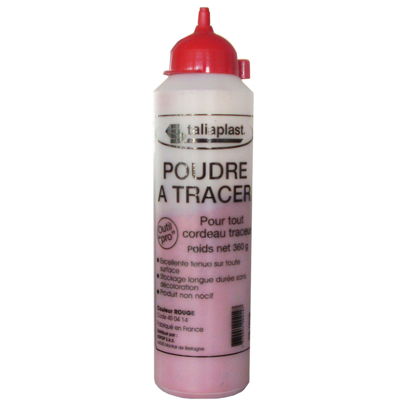 POUDRE A TRACER ROUGE 360G