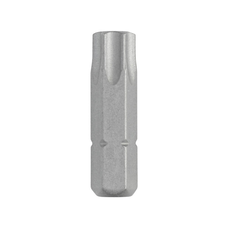 Boîte 5 embouts de vissage - qualité torsion - TORX 25 mm - T40