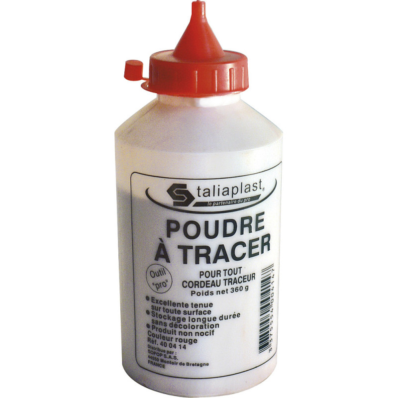 POUDRE A TRACER ROUGE 360G
