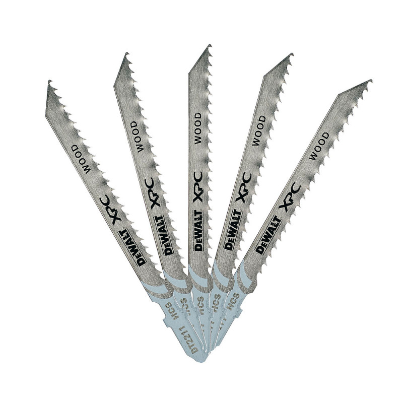 Lame scie sauteuse XPC denture fraisée HCS profondeur de coupe  60 mm attache T