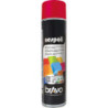 PEINTURE AEROSOL ACRYLIQUE PROFESSIONNELLE ROUGE FEU BRILLANT 600ML