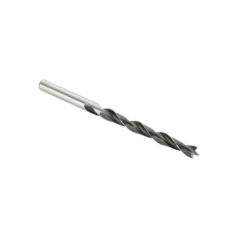 Coffret plastique de 5 mèches à bois 3 pointes diamètre : 4. 5. 6. 8. 10 mm