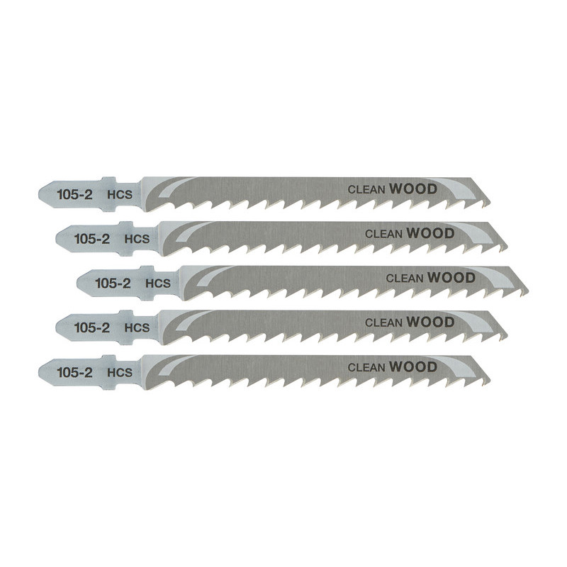 Lame de scie sauteuse bois HCS profondeur de coupe  60 mm attache en T