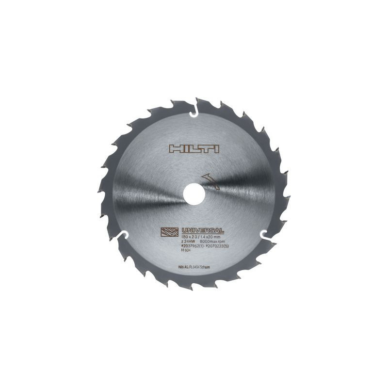Lame scie circ. SCB WU 180x20 z24