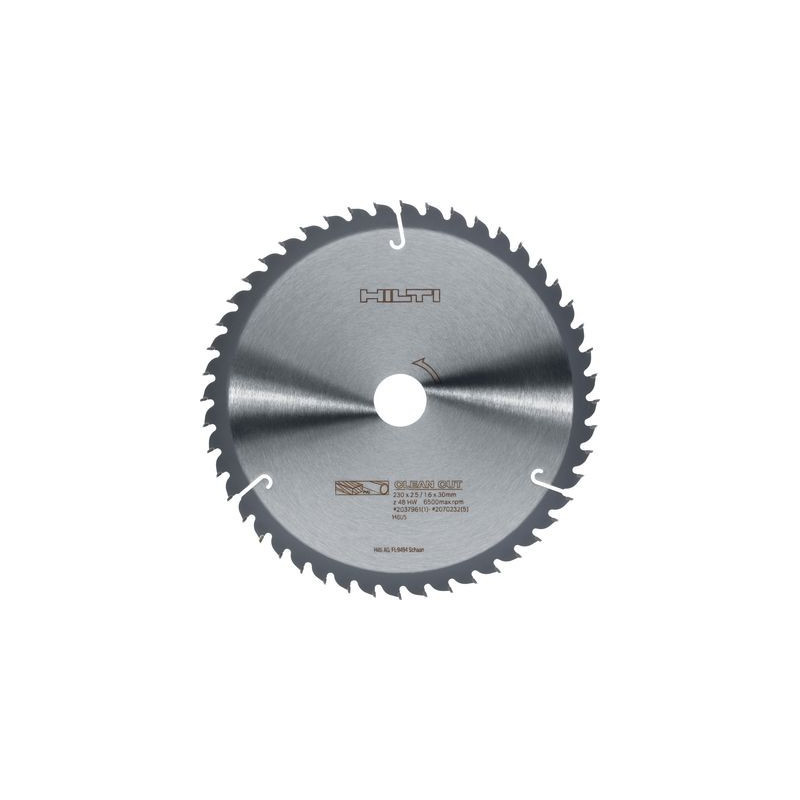 Lame scie circ. SCB WS CC 230x30 z48