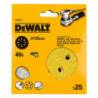 Disque abrasif velcro ponceuses excentriques grain 40 - 8 perforations ø 125 mm