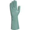 GANTS NITRILE FLOQUE VERT T10-11