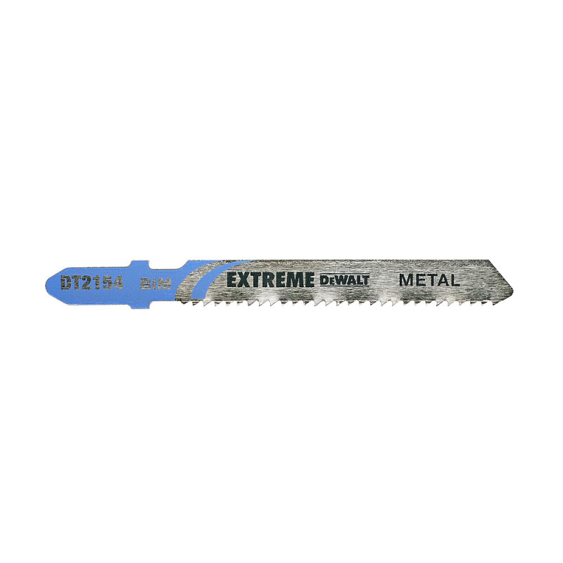 Lame scie sauteuse métal. alu et cuivre BiM profondeur de coupe  9 mm attache T