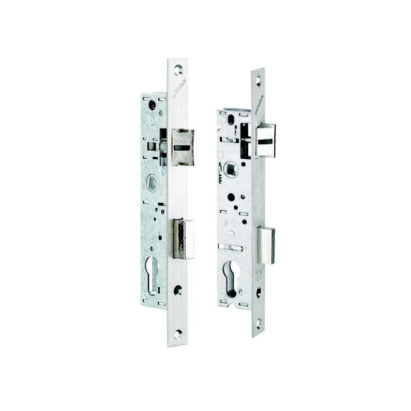 SERRURE POUR MENUISERIE METAL 1 POINT  SANS CYLINDRE 70-39-25 AVEC GACHE