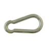 MOUSQUETON POMPIER ACIER D8MM LONG 80MM X2