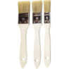 LOT DE 3 PINCEAUX PLATS GAMME ECO 20-30-40MM