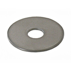 Rondelle plate très large inox A2 Ø10 - coque x20