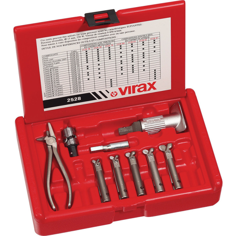 Extrudax® 12-14-16-18-22 mm sans perceuse