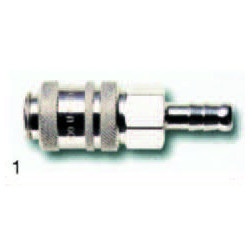 RACCORD AIR RAPIDE D6-BARBE