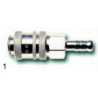 RACCORD AIR RAPIDE D6-BARBE