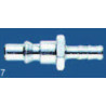 RACCORD AIR 2 EMBOUTS - BARBE D6