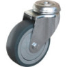 ROULETTE PIVOT TROU UNIROL50MM