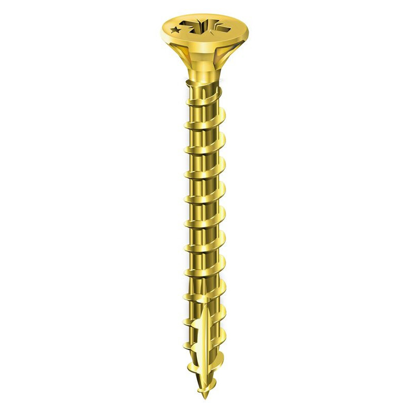 Vis tête fraisée pozidriv 3 x 16 mm - Boîte de 500