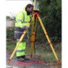 Traceur de chantier acrylique FLUO TP multi supports provisoire fluorescent jaune fluo 500 mL