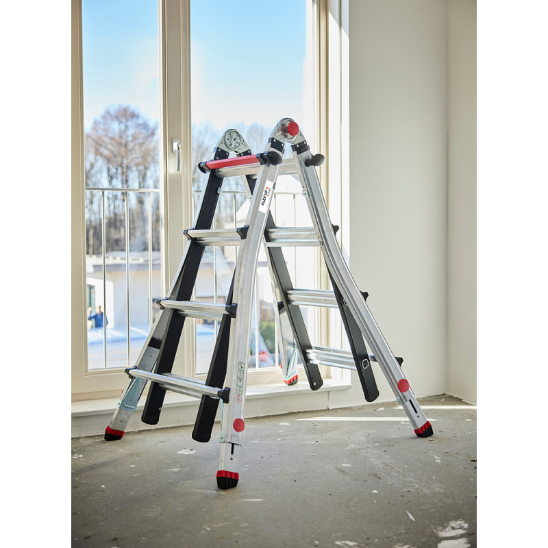 ECHELLE FLEXUP+ 4X4 PIEDS REGL