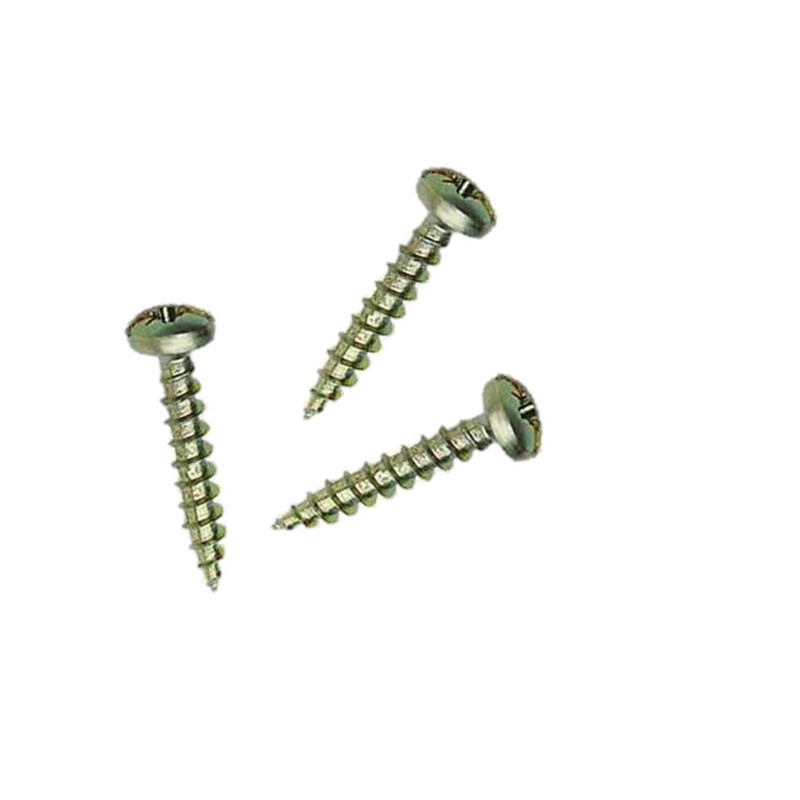 Vis agglo tête ronde pozidriv 4 x 20 mm - Boîte de 500