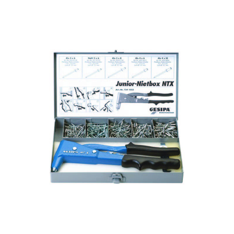 COFFRET PINCE+RIVETS POLYGRIP
